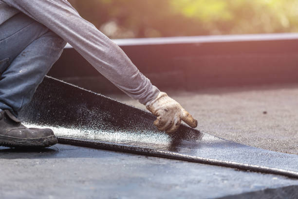 Professional Crawl Space Encapsulation technician working in White Lake, MI